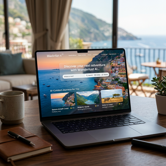 Travel Blog Template — Performance Web Architecture